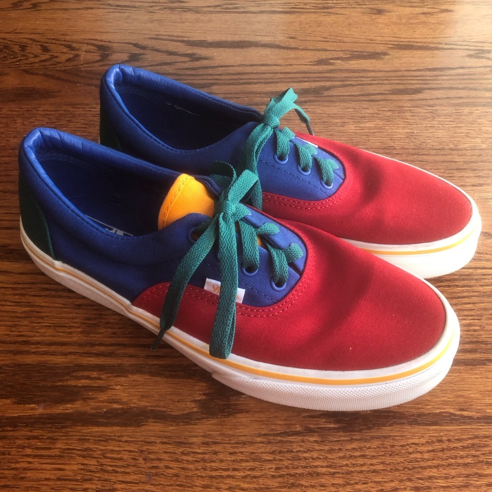 Vans Era Color Block Tie Shoes Kids 6.5